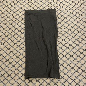 Gray pencil skirt Forever 21